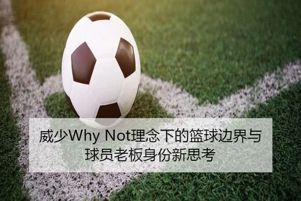威少Why Not理念下的篮球边界与球员老板身份新思考